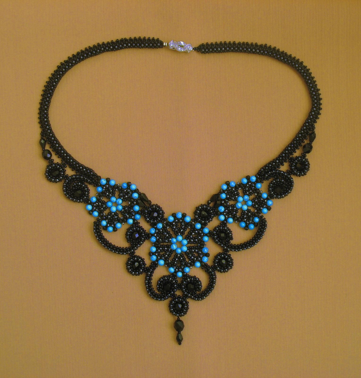 beaded necklace