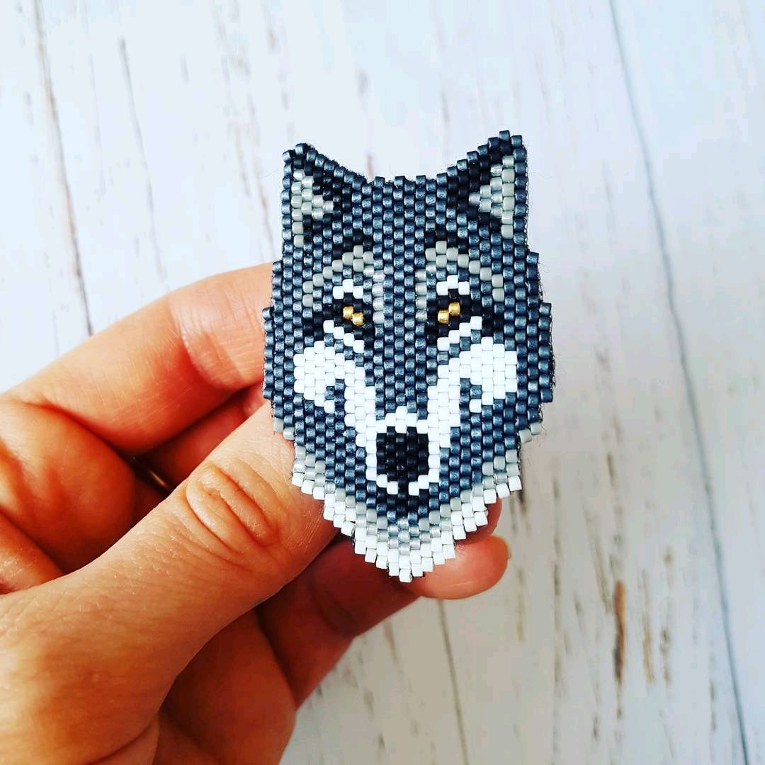 mosaik broche