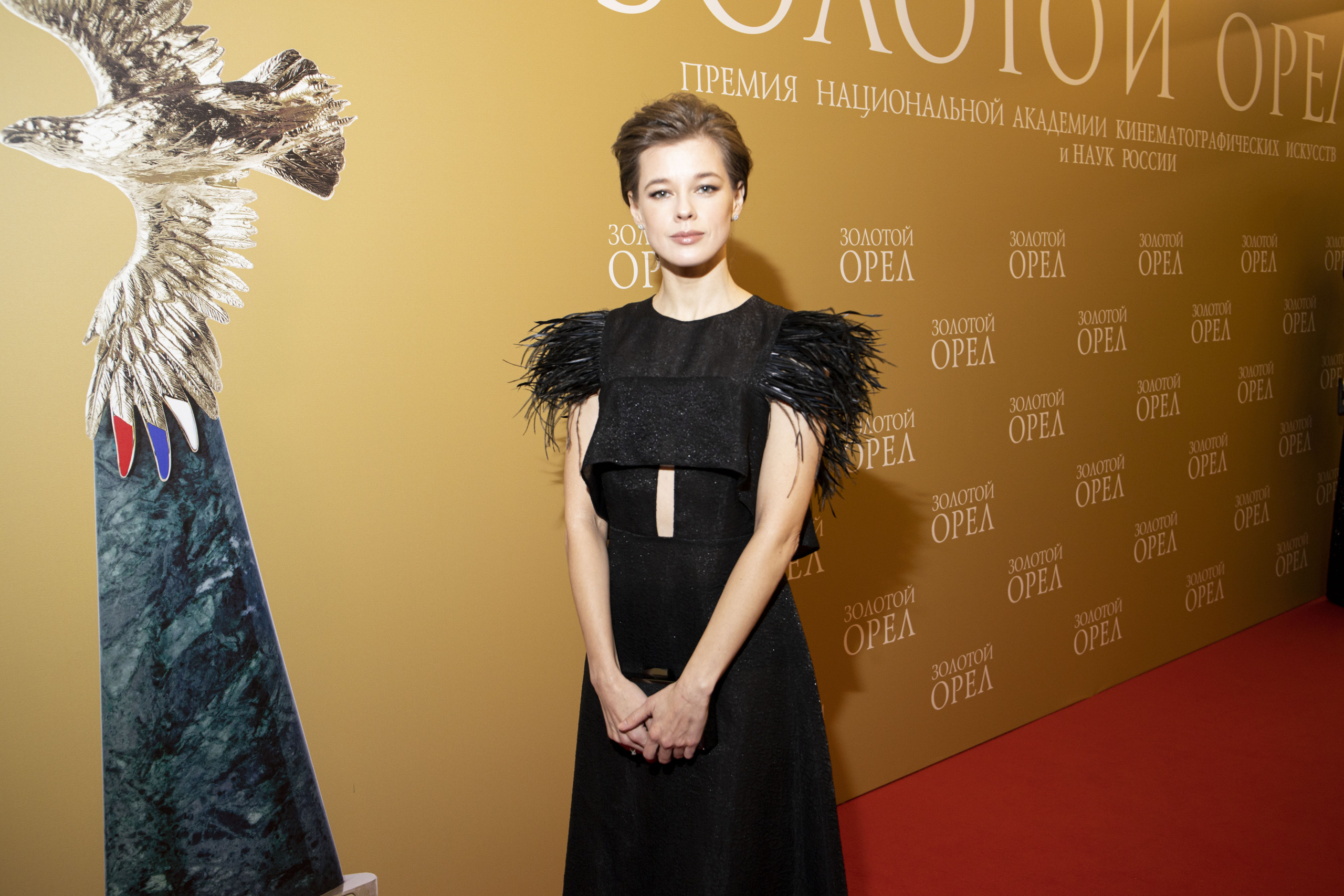 Katerina Shpitsa ในงาน Golden Eagle Award - 2021