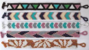 pulseiras de mosaico