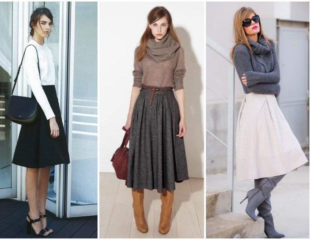 shoes for midi skirts