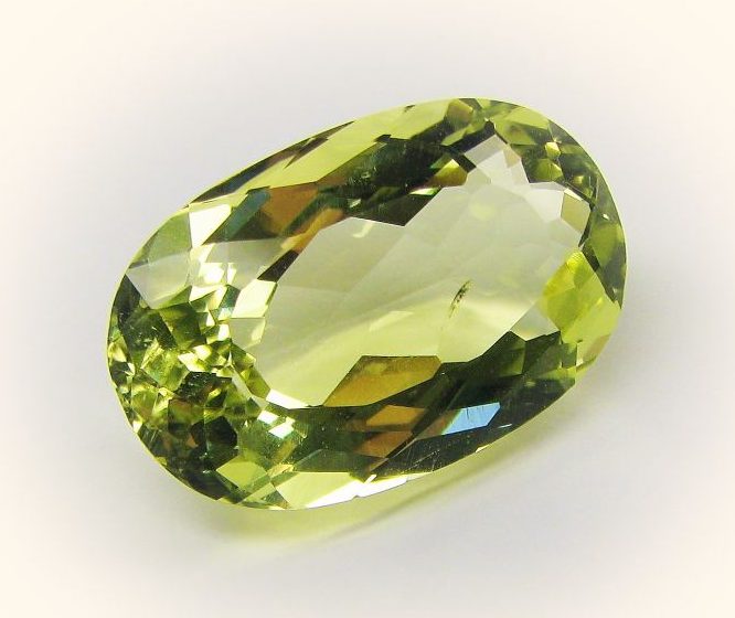 Faceted beryl.