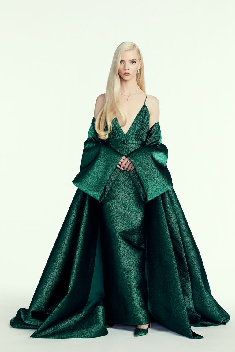 El look d'Anya Taylor-Joy per als Globus d'Or 2021