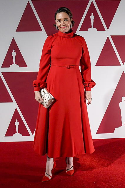 Olivia Colman at the 2021 Oscars