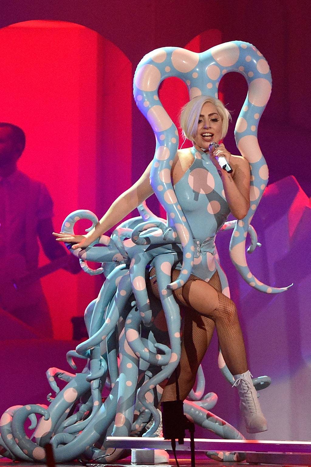 Lady Gaga blæksprutte kostume