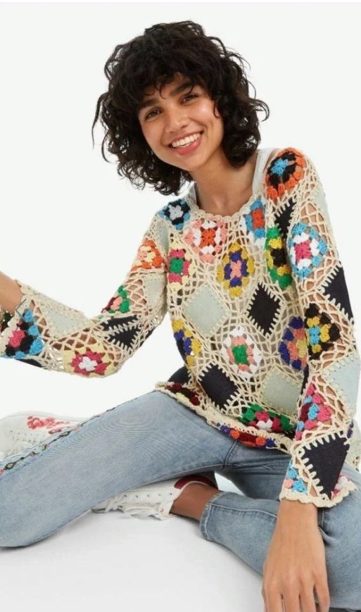 Lola square pullover