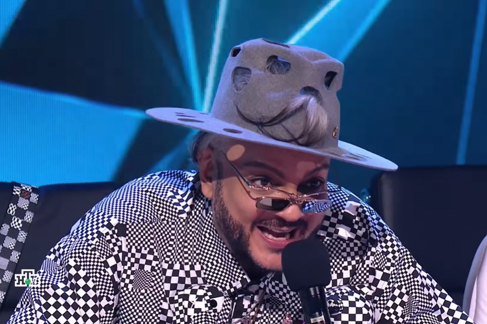 Philip Kirkorov en el jurado del espectáculo Mask