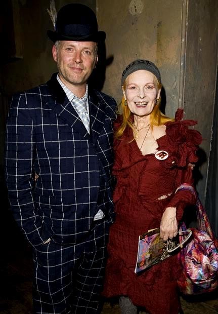 Joe Corr și Vivienne Westwood