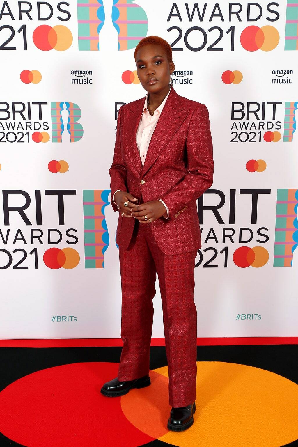 Arlo Parks at the BRIT Awards 2021