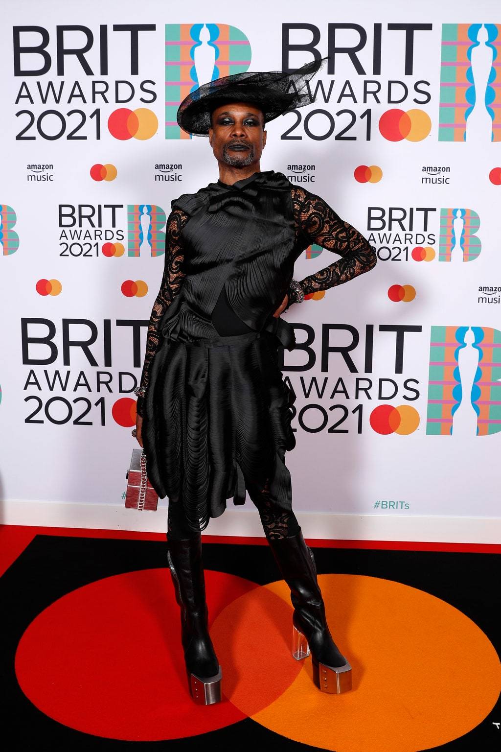 Billijs Porters 2021. gada BRIT Awards ceremonijā