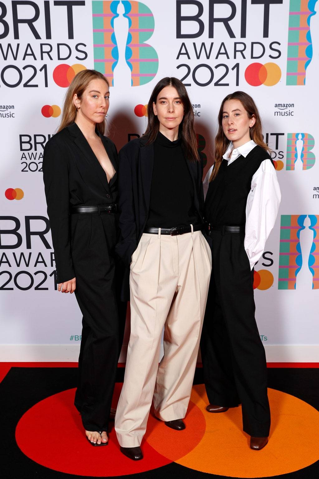 Haim a BRIT Awards 2021-en