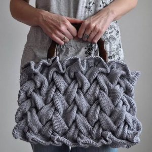 Knitted bag