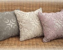 crochet pillowcase