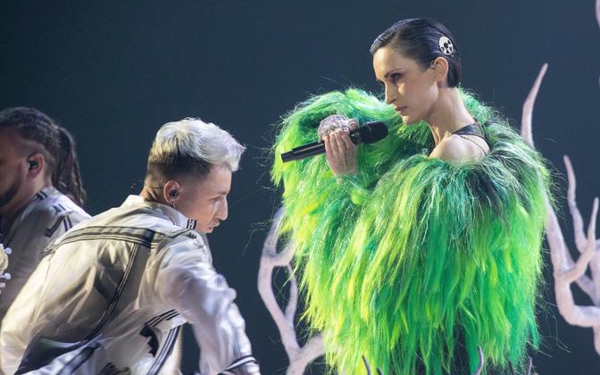 Ukrainian group Go-F at Eurovision 2021