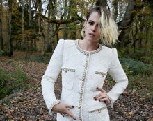 Kristen Stewart in the new collection from Chanel