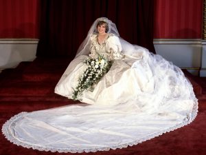 O vestido de noiva da princesa Diana