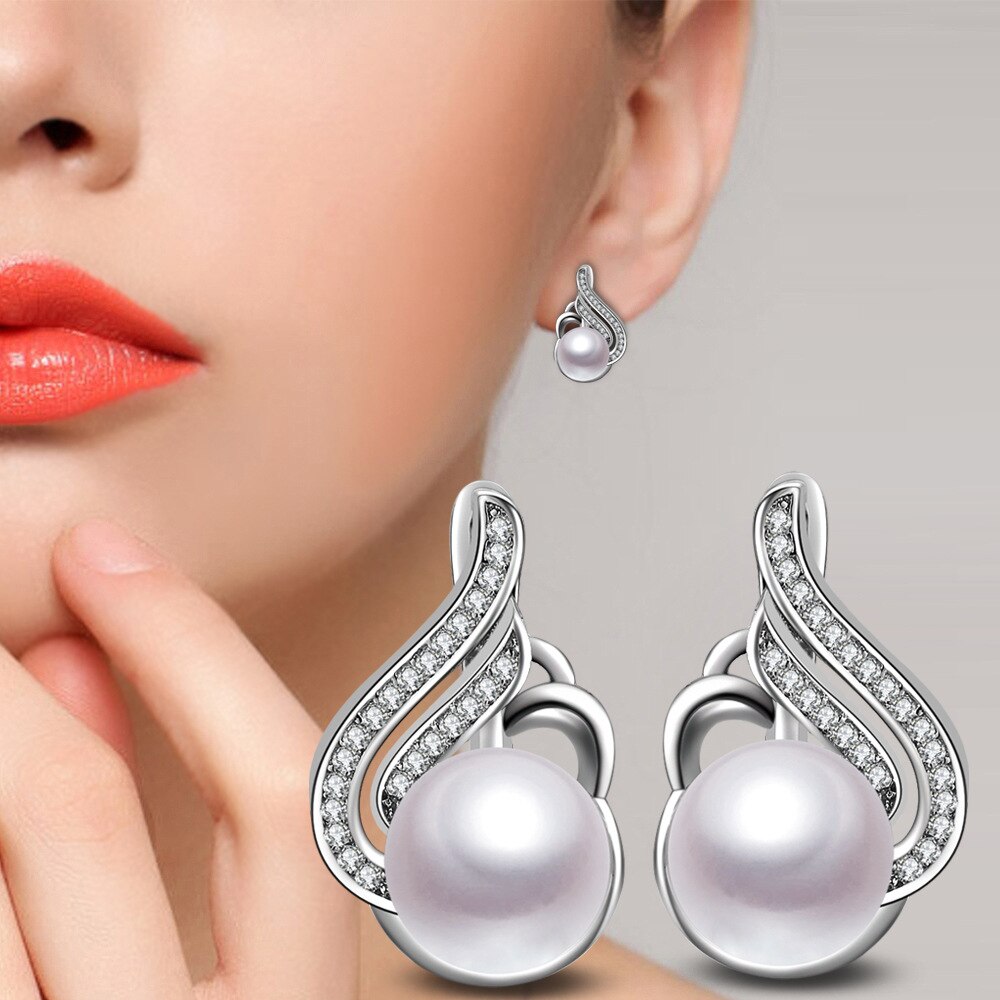 earrings 45 with pearls