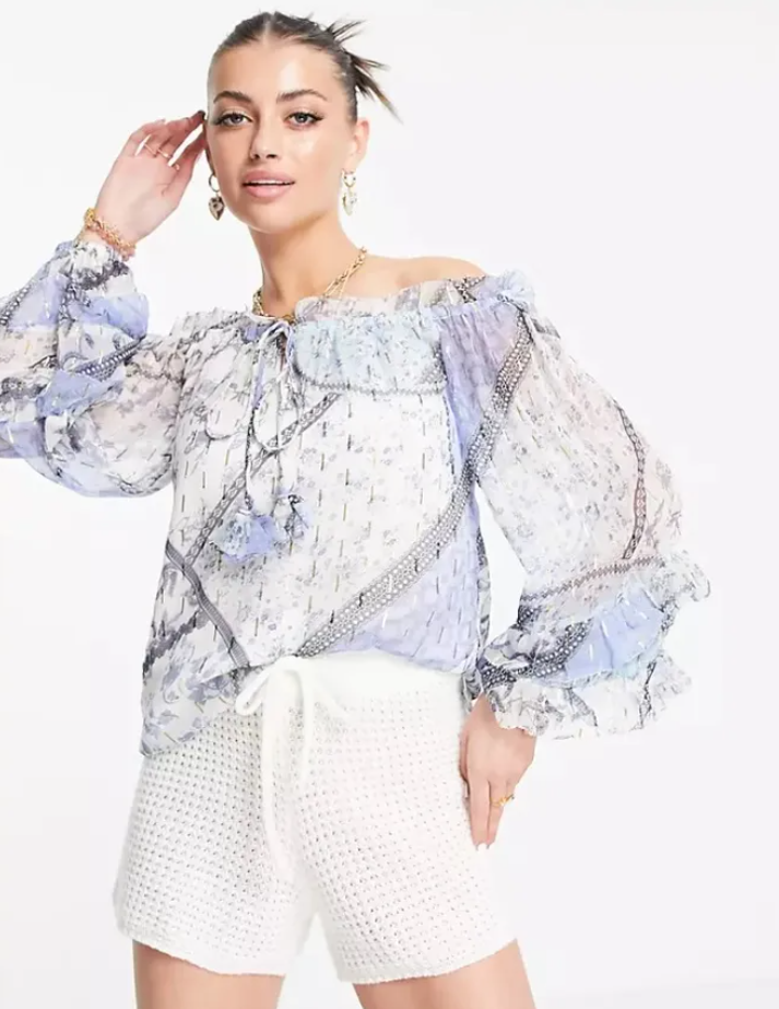 Boho bluse fra River Island