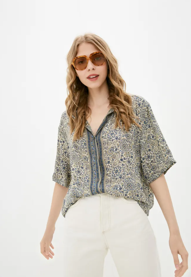 Boho stil bluse fra Snow Queen