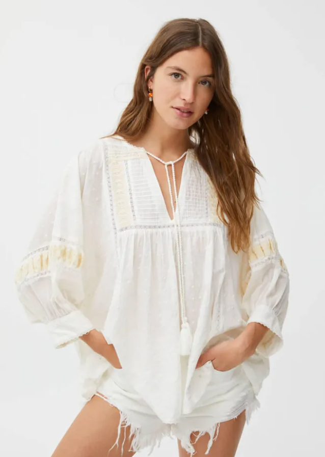 Boho blouse from Pull&Bear