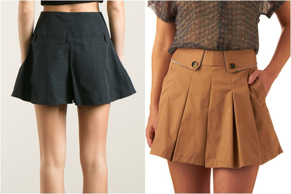 Falda-shorts