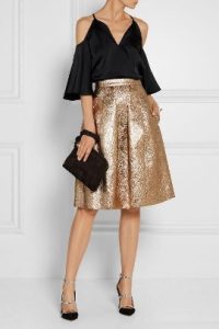 Brocade skirt-3