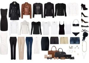 Basic wardrobe for a girl