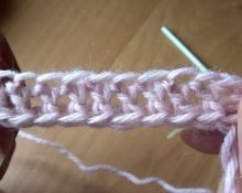 Stretch crochet edge