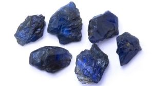 Blue quartz