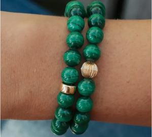 Bracciale in malachite