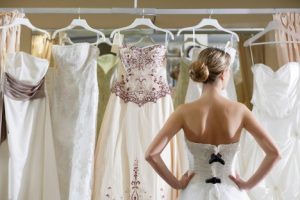 Fashionable wedding dresses