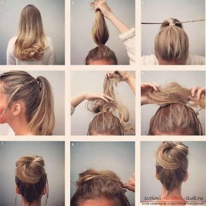 Fashionable ponytail