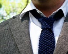 How to crochet a tie