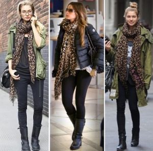 Leopard print in clothes