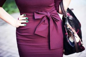 Plum color in clothes