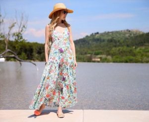 Vestidos longos para a primavera