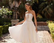 Flying wedding dresses