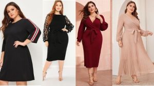 Fashion for plus size dresses