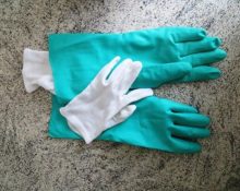 Gants en latex