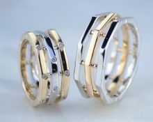 Designer wedding rings