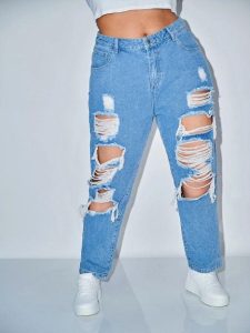 Jeans déchirés