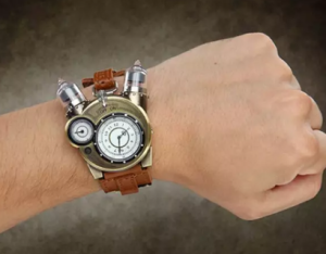 reloj de pulsera steampunk