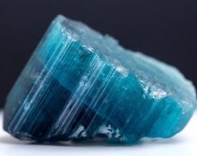 Indigolite is a rare mineral