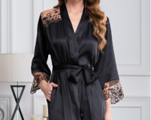 Silk robe