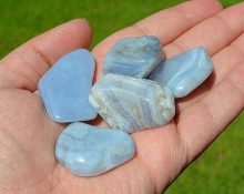 Blue agate