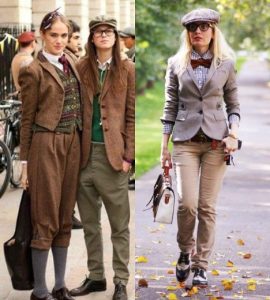 Gavroche style for women