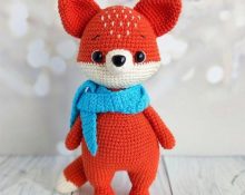 Renard fennec au crochet