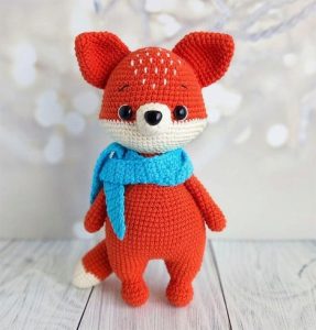 Renard fennec au crochet