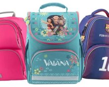 Magaang backpack para sa unang grader